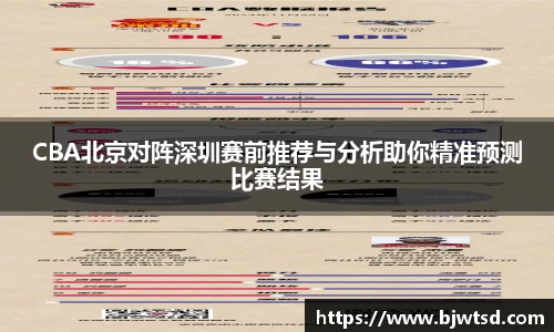 CBA北京对阵深圳赛前推荐与分析助你精准预测比赛结果