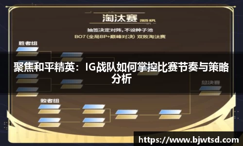 聚焦和平精英：IG战队如何掌控比赛节奏与策略分析